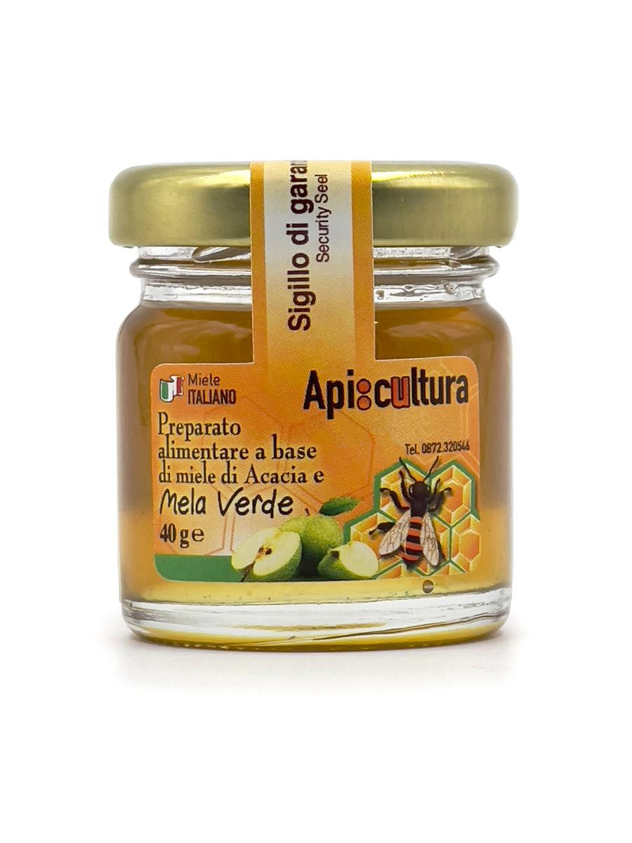 Acacia honey with Green Apple 40gr