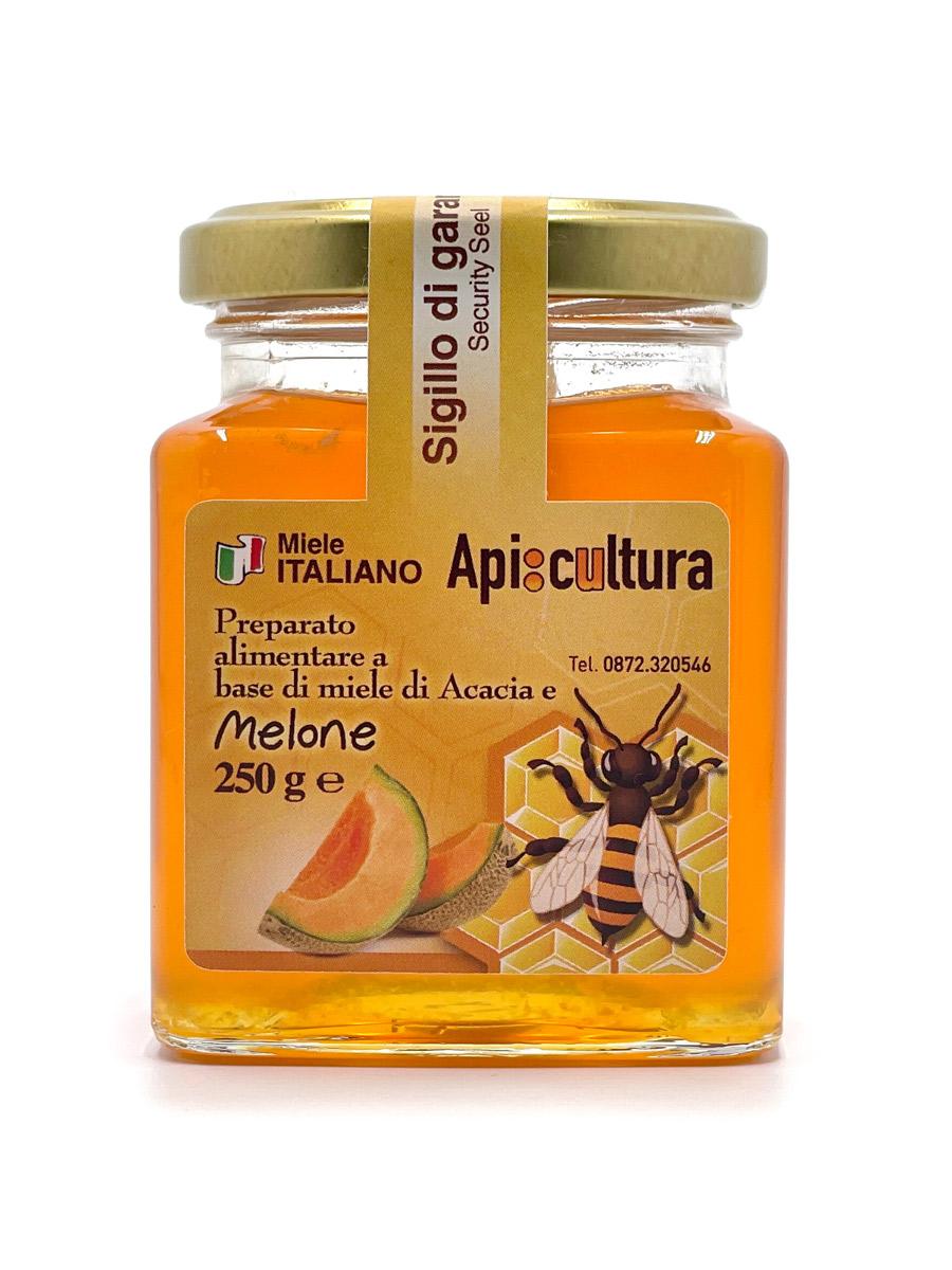 Acacia honey with Melon 250gr