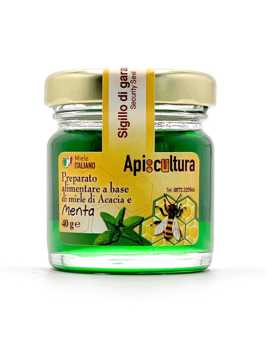Acacia honey with Mint 40gr