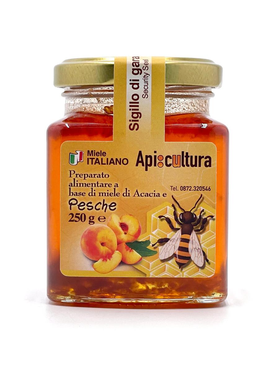 Acacia honey with Peach 250gr
