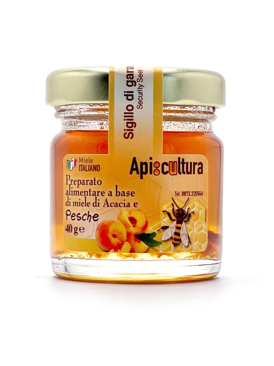 Acacia honey with Peach 40gr